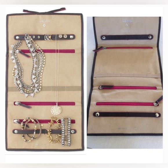 STELLA & DOT ‘Bring Your Bling’ Jewelry Organizer / Travel Case - Picture 3 of 5